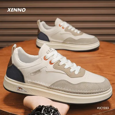Premium Leather Lightweight Soft Bottom Men's Sneakers